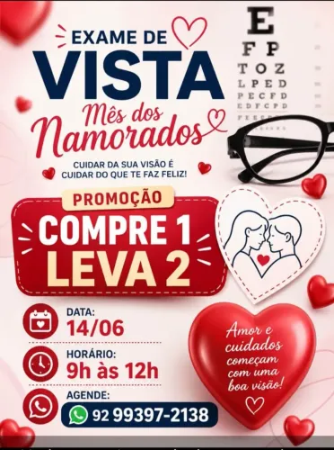 Consulta e exames de vista