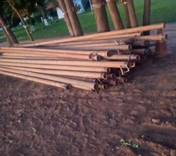 Tubos de irrigação de 4 polegadas engate rápido