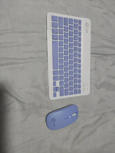 Teclado e Mouse Bluetooth para tablet, pc e ios