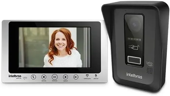 Vídeo Porteiro Intelbras Allo WT7 Lite Wi-Fi - Novo - Nunca Instalado