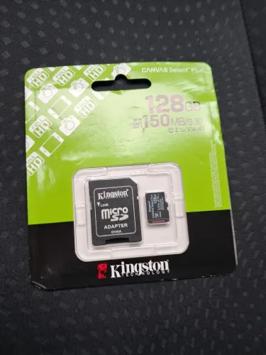 Cartão de Memória 128GB Kingston