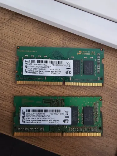 Memória RAM Notebook DDR4 4GB - Usada/Testada