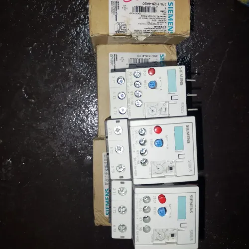  3 kit de relés de sobrecarga térmico 