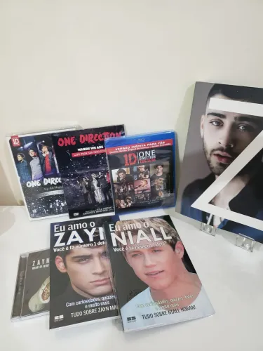 Itens Novos e Lacrados One Direction DVD Up All Night; Where We Are; CD Zayn Mind Of Mine