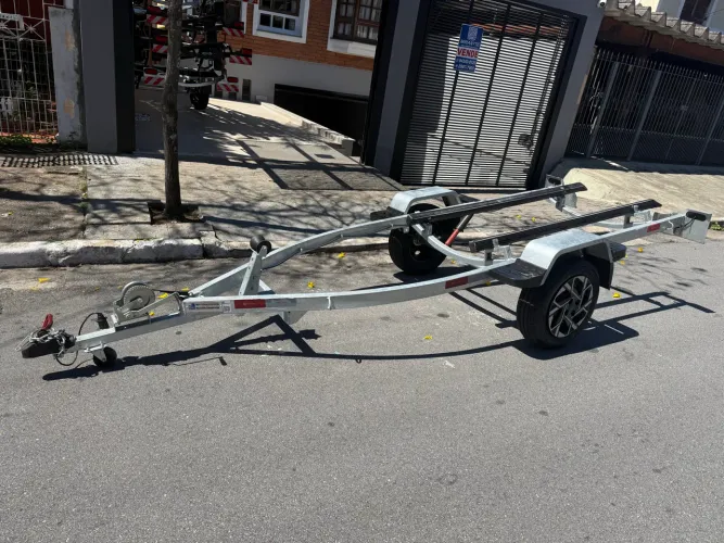 Carretinha galvanizada jet 2025 pego sua usada na troca .