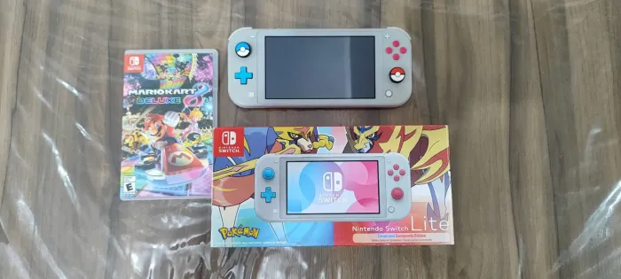 Ler descrição Nintendo switch edição limitada pokémon sword & Shield bloqueado