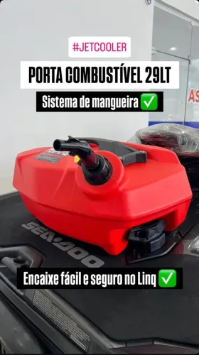 Galão 29 litros para Jetski c sistema link