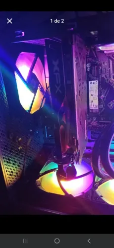 Rx 570 4GB mais memória ram ddr4 3200hz 8GB 