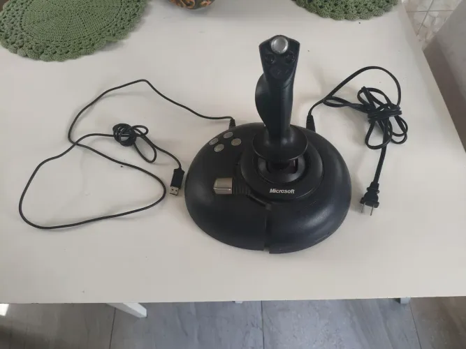 Joystick Microsoft SideWinder Force Feedback 2 - Clássico Raro