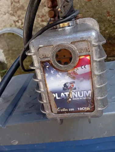 Bomba de vácuo 10 cfm da platinum