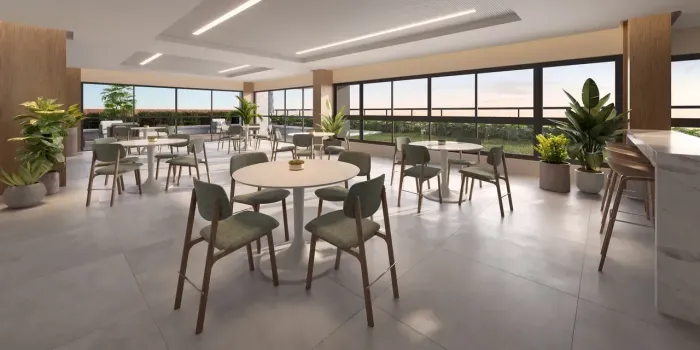 (RCR) Novo 2 e 3 quartos | Próx. Beira Rio | 56 a 90m² | Varanda Gourm.