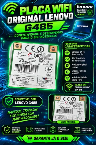 Placa WIFI Original LENOVO G485