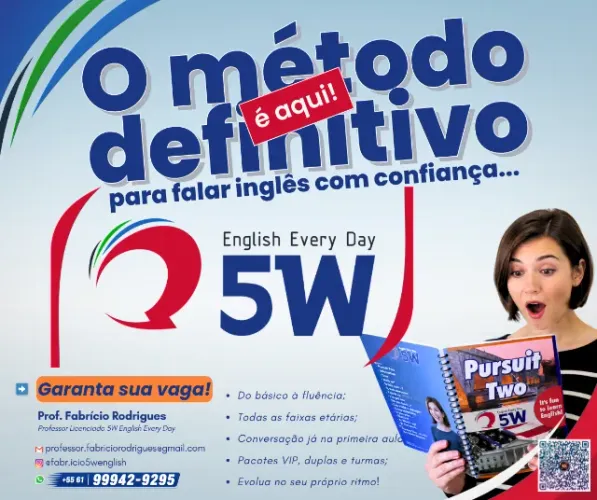 Aulas de Inglês Online | Professor Particular | Conversação e Fluência