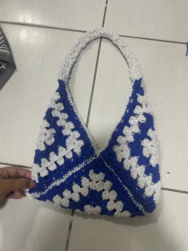 bolsa de crochê