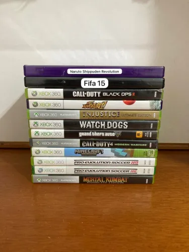 Lote Jogos Xbox 360 Originais (Faço OLXPAY)