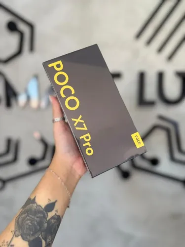 Poco X7 Pro preto 512/12RAM (Lacrado) + Nota e 6 meses de garantia