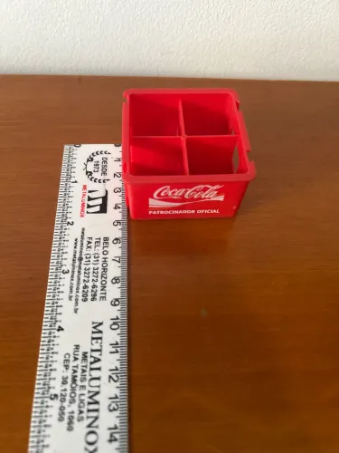 Mini Engradado Coca Cola Olimpiadas de Atenas 2004