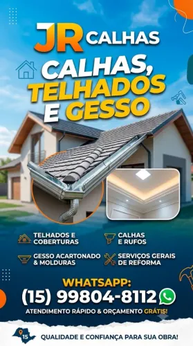 Telhados e Calhas