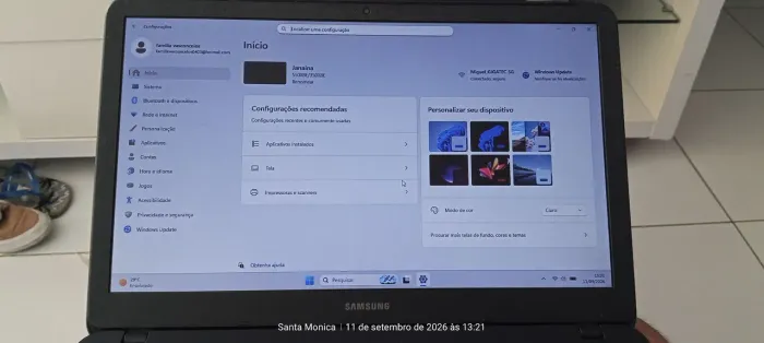 Notebook Samsung valor negociável avista