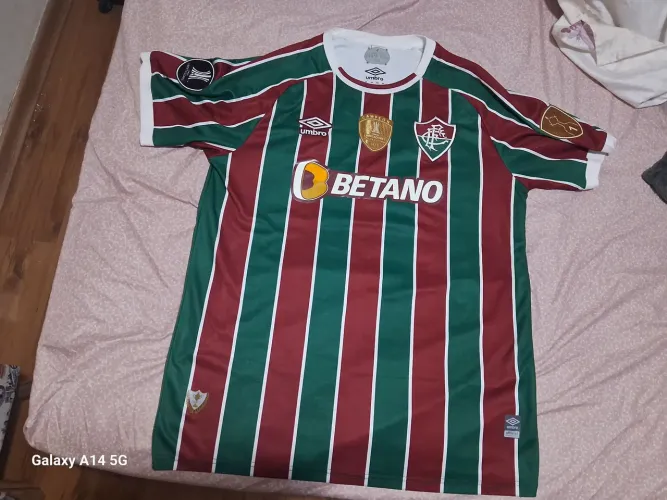 Camisa Fluminense jogador Marcelo. Libertadores .