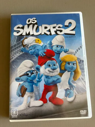 DVD do filme Os Smurfs 2, original