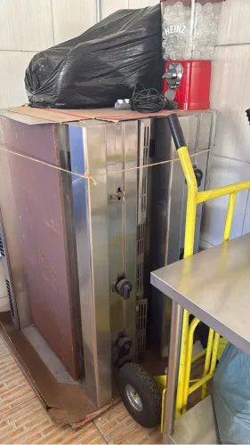 Chapa hambúrguer profissional Elvi 1,20