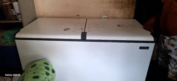 Freezer grande horizontal duas portas 