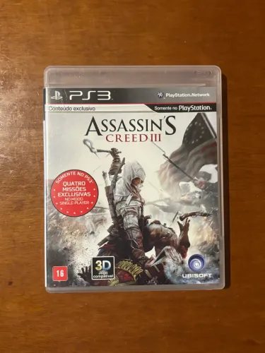 Jogo Assassin's Creed III Para PlayStation 3