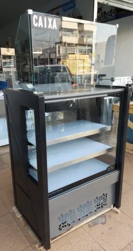 VITRINE CAIXA POLAR 0,80CM - NOVO