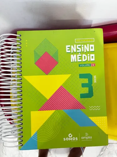 Kit livro pré vestibular 3 série ensino médio