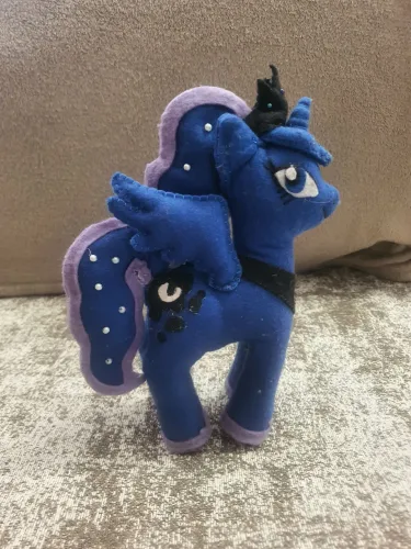 Pelúcia em Feltro My Little Pony - Princesa Luna