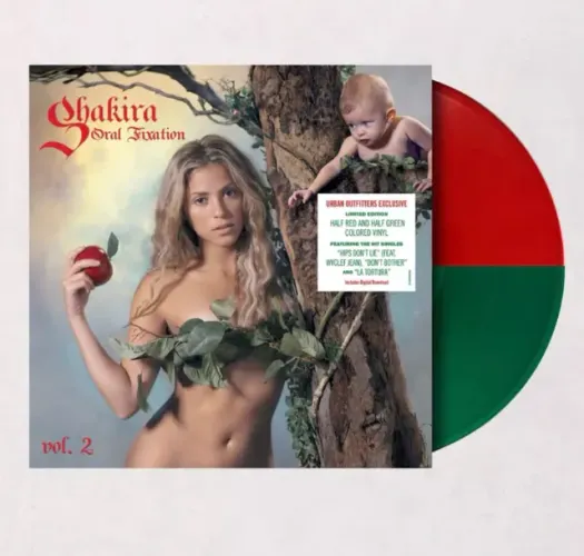 Shakira Oral Fixation Vol. 2 Disco de Vinil LP importado Urban Outfitters