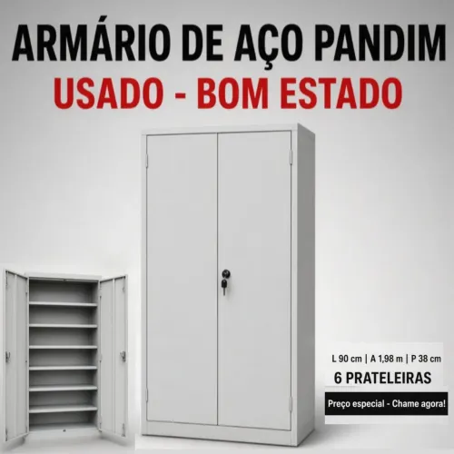 ARMÁRIO PANDIM AÇO