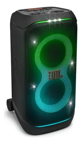 Caixa de Som JBL PartyBox Stage 320,lBluetooth Portátil Com Show de Luzes e Resistente a R