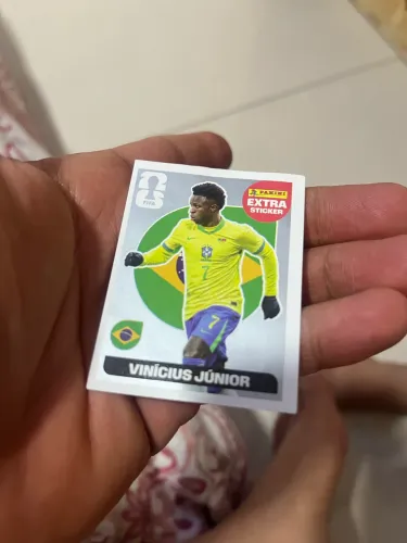 Figurinha LEGEND PRATA Vinicius Junior