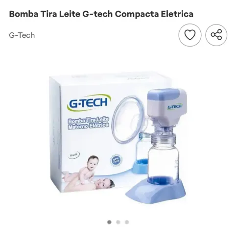 Bomba extratora de leite gtech