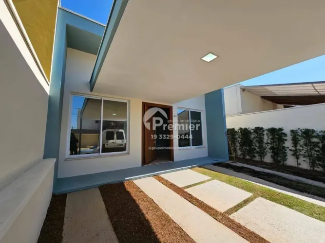 Casa residencial para locação com três quartos no Condomínio Montreal Residence em Indaiat