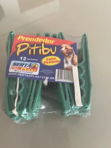 Prendedor de roupa 12 unidades 