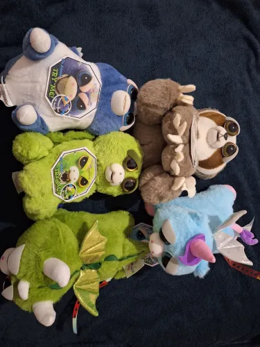 Pelúcias novas.