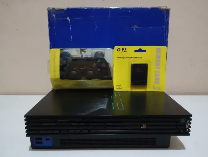 PS2 Fat com hd lotado de jogos top