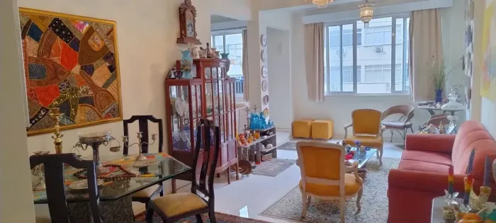 Imóvel com 147 m², 3 quartos, mobiliado em Copacabana - Rio de Janeiro - RJ