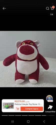Coleção Pelúcias Toy History