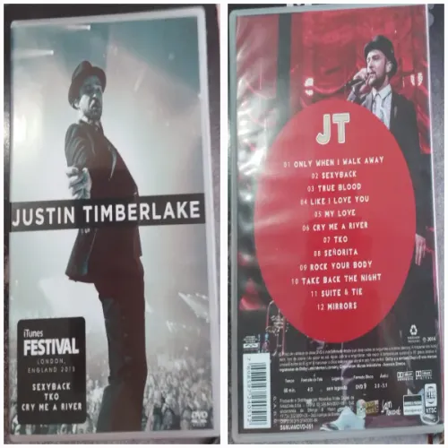 Kit de DVD´s - Filme e música 