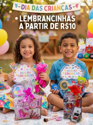 Kit de Lembrancinha - Dia das Crianças a partir de 10,00