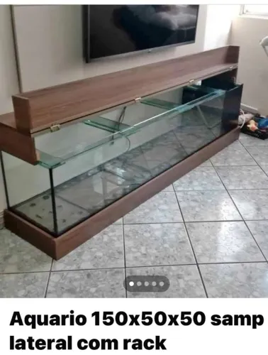 Aquario 150x50x50 samp lateral cm rack