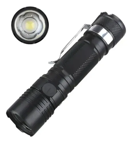 Lanterna Tática LED 1200lm Recarregável USB S11