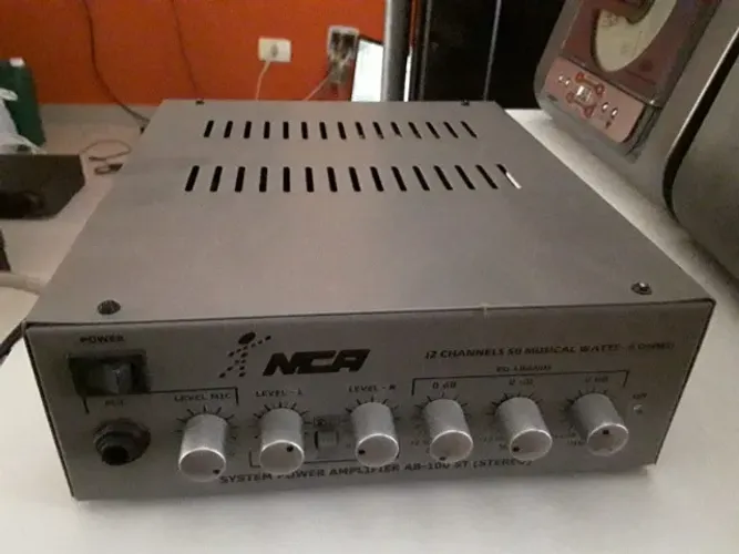 Amplificador Estéreo NCA AS-10U ST, com 2 canais