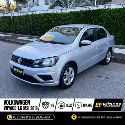 Volkswagen Voyage 1.6 MSI Flex 8V 4P 2019