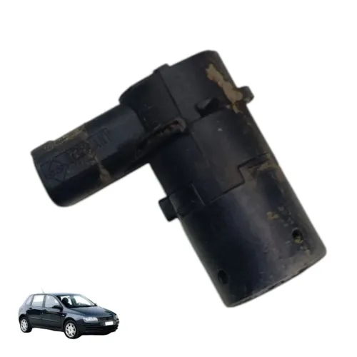 Sensor Estacionamento Parachoque Traseiro Fiat Stilo 2003 04 Preto