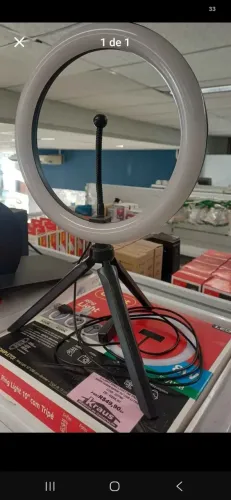 RING LIGHT COM TRIPÉ